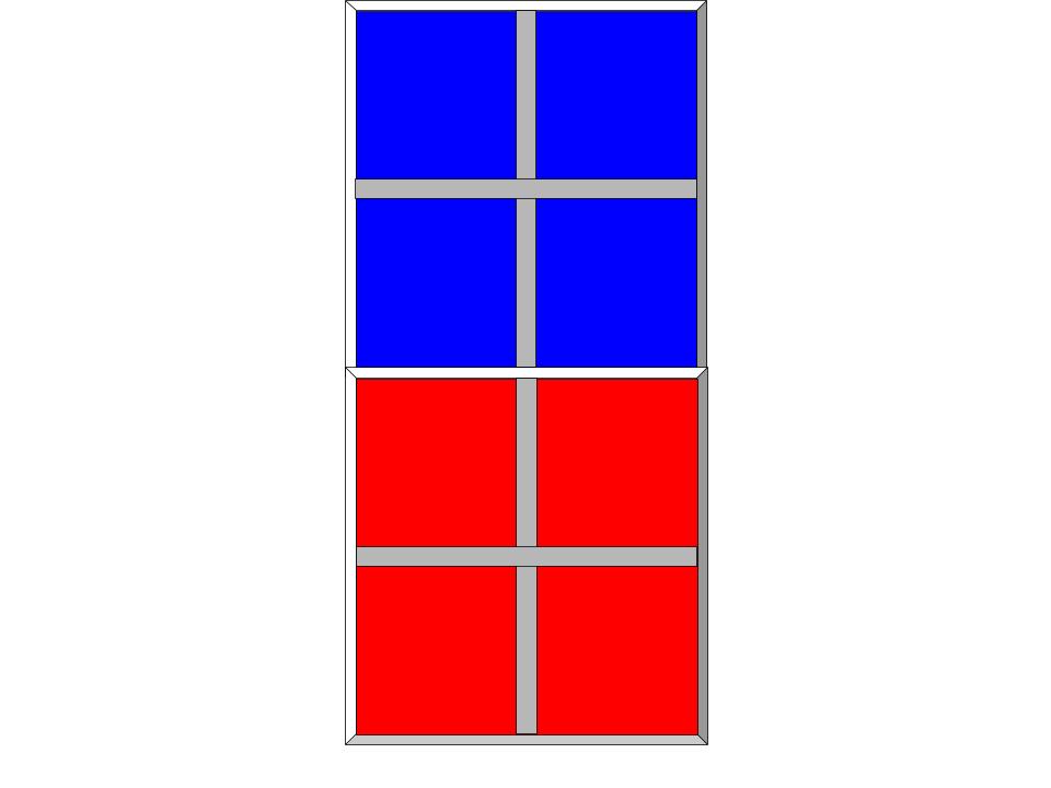 Step 4: Diagram detailing double-hung distinct pane measurements