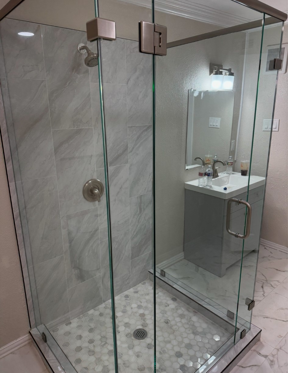 Luxury Frameless Glass Shower Installation